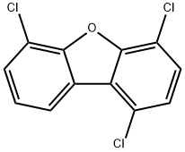 1,4,6-trichlorodibenzofuran Structural