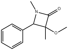 1,3-Dimethyl-3-methoxy-4-phenylazetidinone