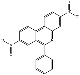 3,8-DINITRO-6-PHENYLPHENANTHRIDINE Structural