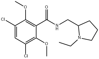 2-((3,5-Dichloro-2,6-dimethoxybenzamido)methyl)-1-ethylpyrrolidine