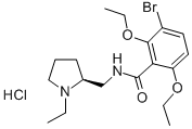 (S)-(-)-2-((3-Bromo-2,6-diethoxybenzamido)methyl)-1-ethylpyrrolidine h ydrochloride