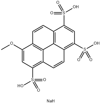 8-METHOXYPYRENE-1,3,6-TRISULFONIC ACID TRISODIUM SALT Structural