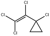 1-CHLORO-1-(TRICHLOROVINYL) CYCLOPROPANE Structural