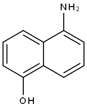 5-Amino-1-naphthol Structural