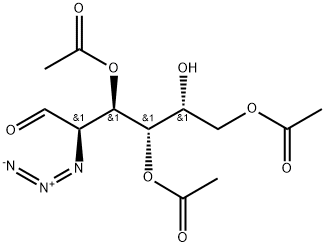 3,4,6-TRI-O-ACETYL-2-AZIDO-2-DEOXY-D-GALACTOSE Structural