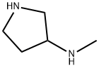 3-(Methylamino)pyrrolidine Structural