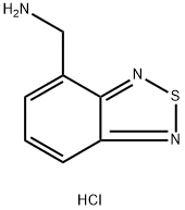 2,1,3-BENZOTHIADIAZOL-4-YLMETHYLAMINE HYDROCHLORIDE Structural