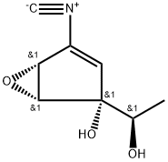 6-Oxabicyclo(3.1.0)hex-3-ene-2-methanol, 2-hydroxy-4-isocyano-alpha-me thyl-, (1-alpha,2-beta,2(R*),5-alpha)-(-)-