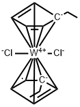 BIS(ETHYLCYCLOPENTADIENYL)TUNGSTEN DICHLORIDE Structural