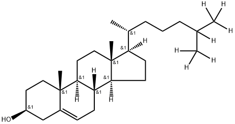 Cholesterol-d7 Structural