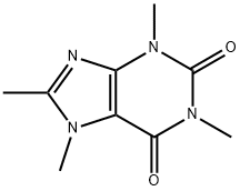 1-Methylcaffeine Structural