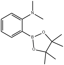 DIMETHYL[2-(4,4,5,5-TETRAMETHYL-1,3,2-DIOXABOROLAN-2-YL)PHENYL]AMINE Structural