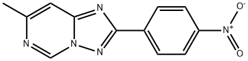 [1,2,4]TRIAZOLO[1,5-C]PYRIMIDINE, 7-METHYL-2-(4-NITROPHENYL)-