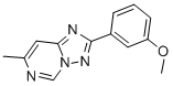 [1,2,4]TRIAZOLO[1,5-C]PYRIMIDINE, 2-(3-METHOXYPHENYL)-7-METHYL-