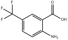 2-AMINO-5-TRIFLUOROMETHYL-BENZOIC ACID Structural