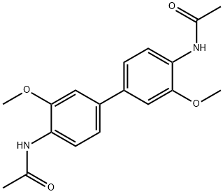 N,N'-Diacetyldianisidine Structural