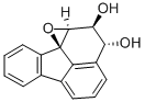 (1aR*,9-alpha,10-beta,10a-alpha)-10,10a-Dihydro-9H-fluorantheno(1,10b- beta)oxirene-9,10-diol Structural