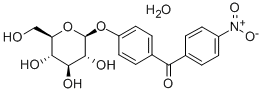 (4-(beta-D-Glucopyranosyloxy)phenyl)(4-nitrophenyl)methanone hydrate