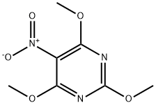 2,4,6-TRIMETHOXY-5-NITROPYRIMIDINE Structural