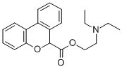 6-(2-Diethylaminoethoxycarbonyl)-6H-dibenzo(b,d)pyran