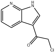 Ethanone, 2-chloro-1-(1H-pyrrolo[2,3-b]pyridin-3-yl)- (9CI)