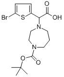 [(5-BROMO-2-THIENYL)(4-TERT-BUTOXYCARBONYL)-1,4-DIAZEPAN-1-YL]ACETIC ACID