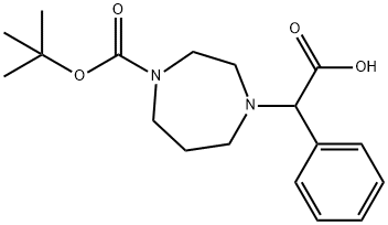 [4-(TERT-BUTOXYCARBONYL)-1,4-DIAZEPAN-1-YL](PHENYL)ACETIC ACID