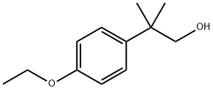 2-(4-Ethoxyphenyl)-2-methylpropanol Structural