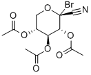 2,3,4-TRI-O-ACETYL-1-BROMO-1-DEOXY-BETA-D-XYLOPYRANOSYL CYANIDE