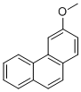 3-METHOXYPHENANTHRENE Structural