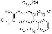 L-Glutamic acid, N-(1-nitro-9-acridinyl)-, monohydrochloride Structural