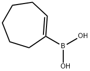 CYCLOHEPTEN-1-YLBORONIC ACID Structural