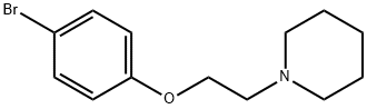 1-[2-(4-BROMO-PHENOXY)-ETHYL]-PIPERIDINE Structural