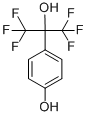 1,1,1,3,3,3-HEXAFLUORO-2-(4-HYDROXYPHENYL)PROPAN-2-OL Structural