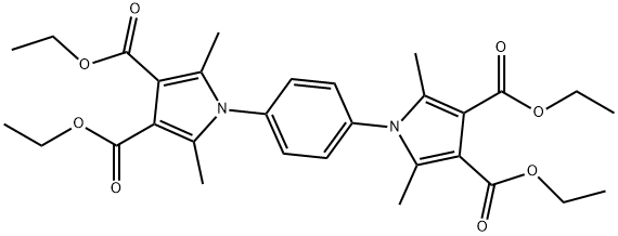 TETRAETHYL 1,1'-(1,4-PHENYLENE)BIS(2,5-DIMETHYL-1H-PYRROLE-3,4-DICARBOXYLATE)