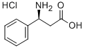 (S)-(-)-3-Amino-3-phenylpropionic acid hydrochloride Structural