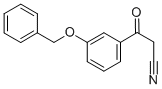 3-(3-BENZYLOXYPHENYL)-3-OXOPROPIONITRILE Structural