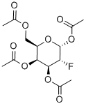 1,3,4,6-TETRA-O-ACETYL-2-DEOXY-2-FLUORO-ALPHA-D-GALACTOPYRANOSE Structural