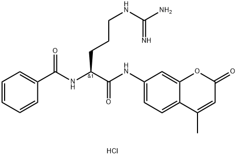 N-ALPHA-BENZOYL-L-ARGININE 7-AMIDO-4-METHYLCOUMARIN HYDROCHLORIDE