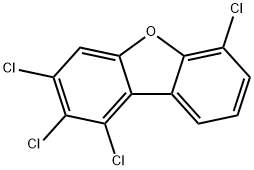 1,2,3,6-TETRACHLORODIBENZOFURAN Structural