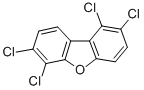 1,2,6,7-TETRACHLORODIBENZOFURAN Structural