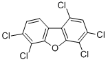 1,3,4,6,7-PENTACHLORODIBENZOFURAN Structural