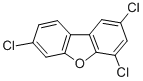 2,4,7-TRICHLORODIBENZOFURAN Structural