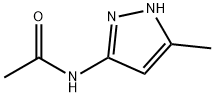 3-Acetamido-5-methylpyrazole Structural