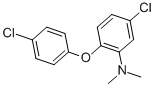 5-chloro-2-(4-chlorophenoxy)-N,N-dimethylaniline Structural