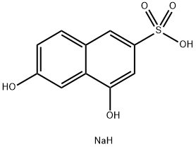 Sodium 2,8-dihydroxynaphthalene-6-sulfonate Structural