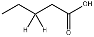 PENTANOIC-3,3-D2 ACID Structural