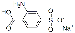 sodium hydrogen 4-sulphonatoanthranilate  Structural