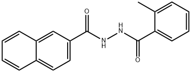 2-(2-NAPHTHOYL)-1-(O-TOLUOYL)HYDRAZINE