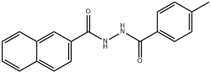 2-(2-NAPHTHOYL)-1-(P-TOLUOYL)HYDRAZINE